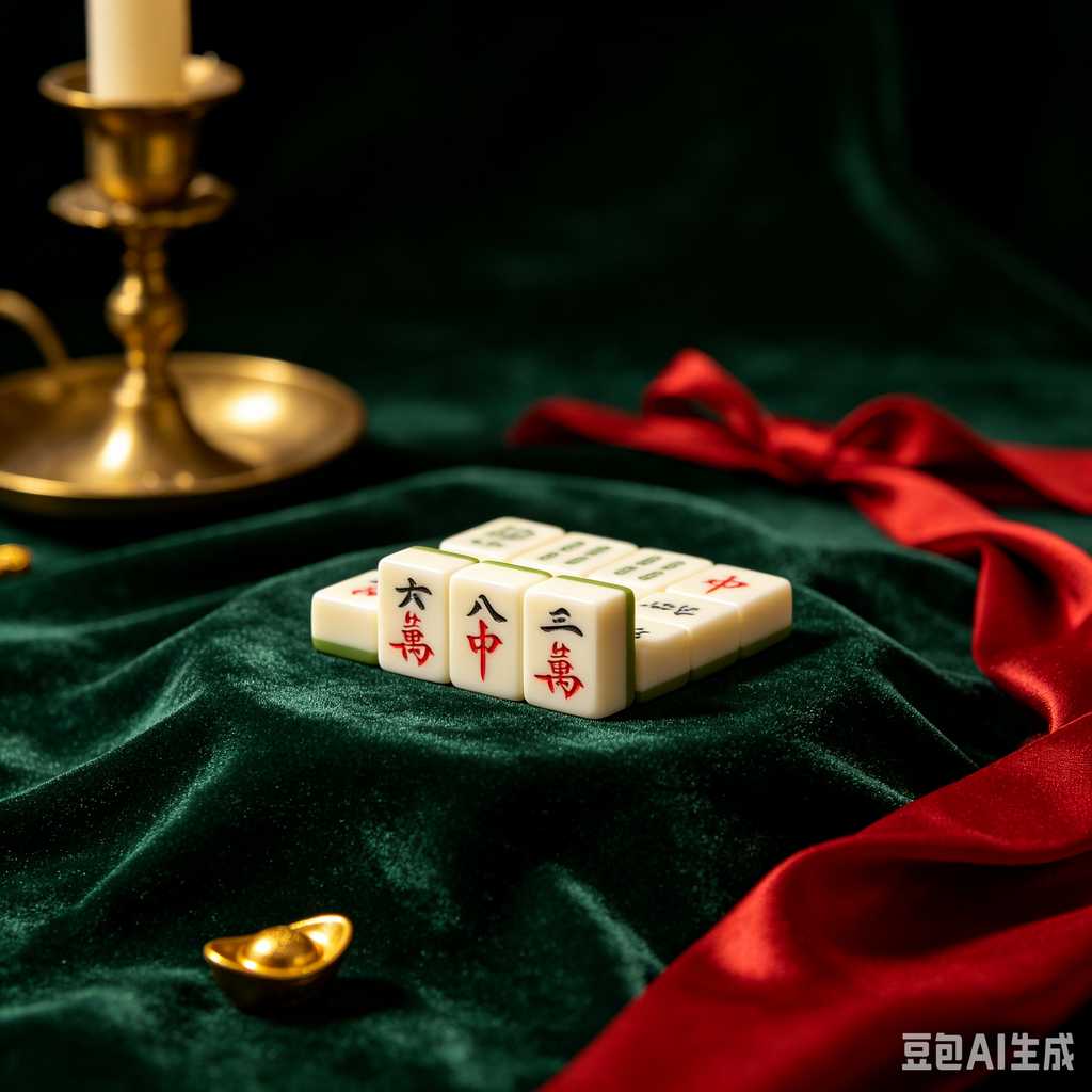 simulated ivory mahjong set