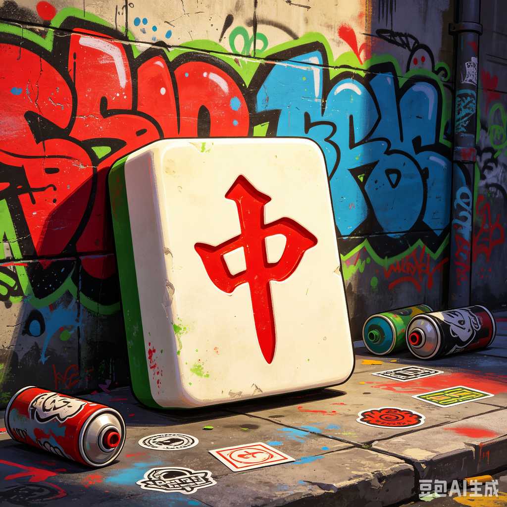 modern color mahjong tiles