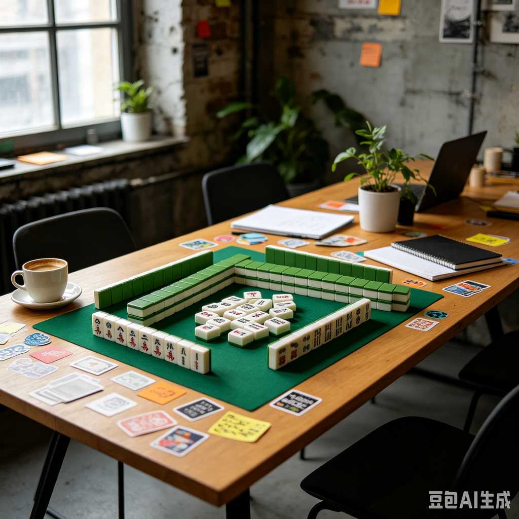 chinese mahjong accessory set